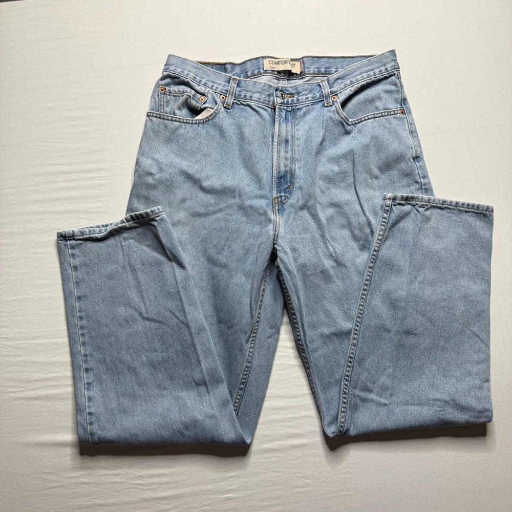 LEVIS 560 Comfort Fit Jeans Mens 36x34 Tapered Leg Blue‎ 2008 Relaxed